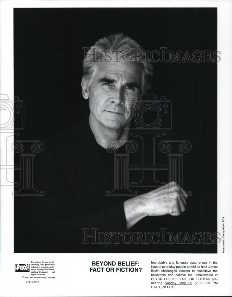 1997 Press Photo James Brolin hosts Beyond Belief Fact or Fiction - cvp54584 - Historic Images