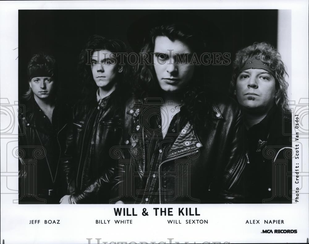 1987 Press Photo Will & The Kill - cvp56264 - Historic Images