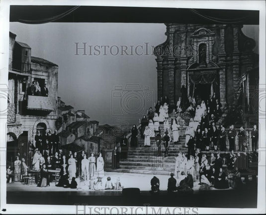 1979 Press Photo Scene from Mascagni's Cavalleria Rusticana - cva63845 - Historic Images