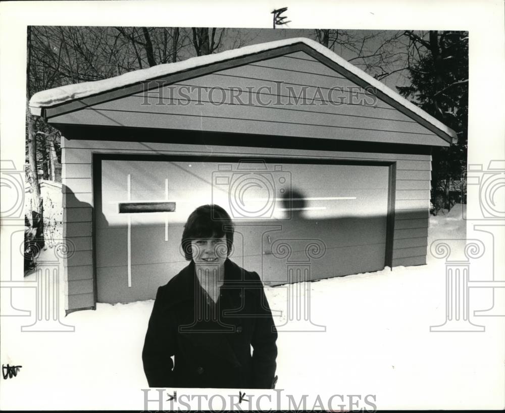 1982 Press Photo Diana Woodbridge, Dir of Forest Hill Church House Corp - Historic Images