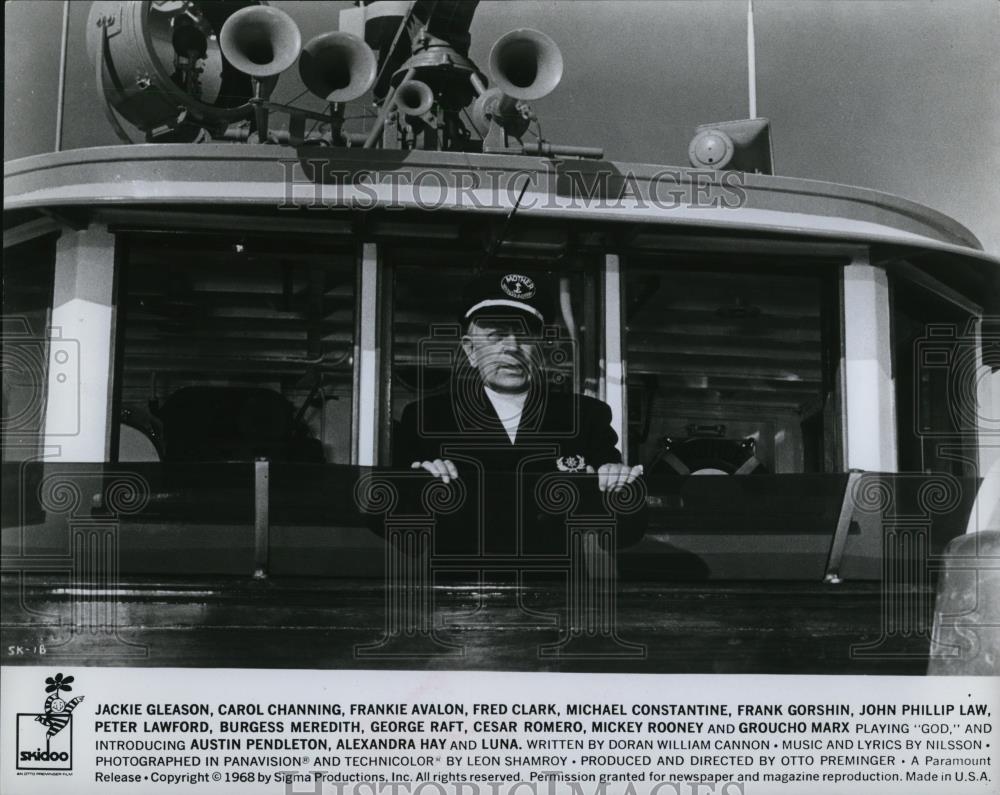 1969 Press Photo George Raft in "God" - cvp46573 - Historic Images