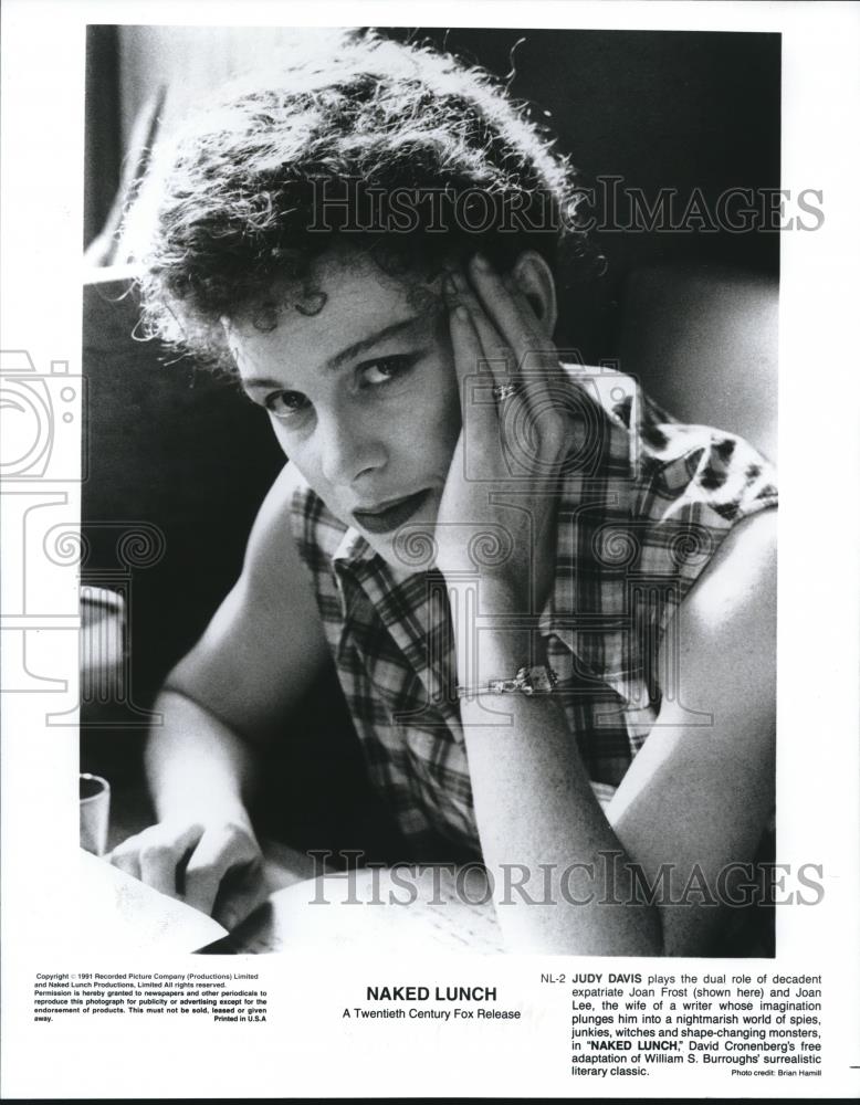 1992 Press Photo Judy Davis in Naked Lunch - cvp52080 - Historic Images