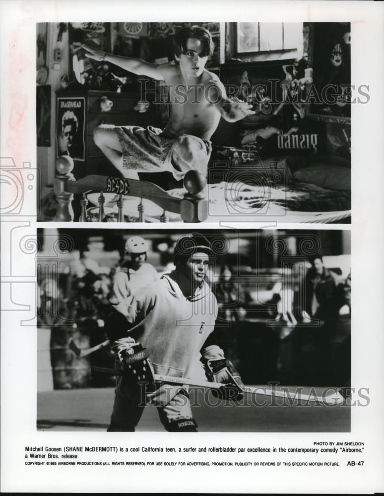 1994 Press Photo Shane McDermott in Airborne - cvp58555 - Historic Images