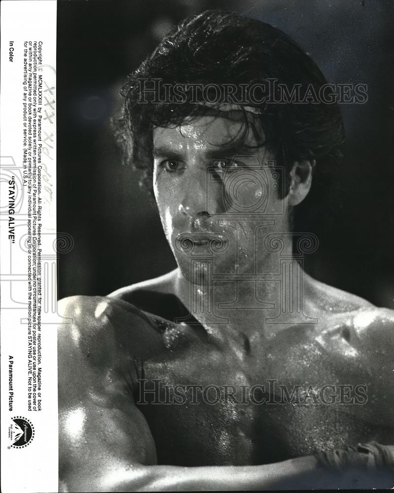 1983 Press Photo John Travolta In Staying Alive - cvp68989 - Historic Images