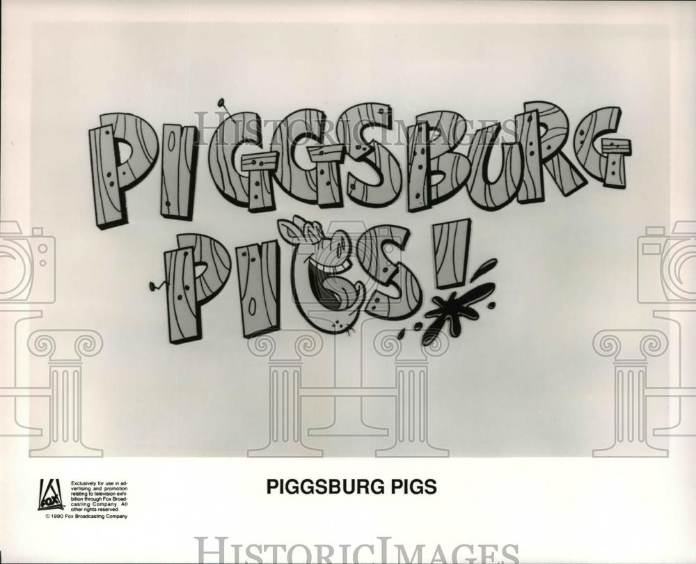 1990 Press Photo Piggsburg Pigs - cvp55698 - Historic Images