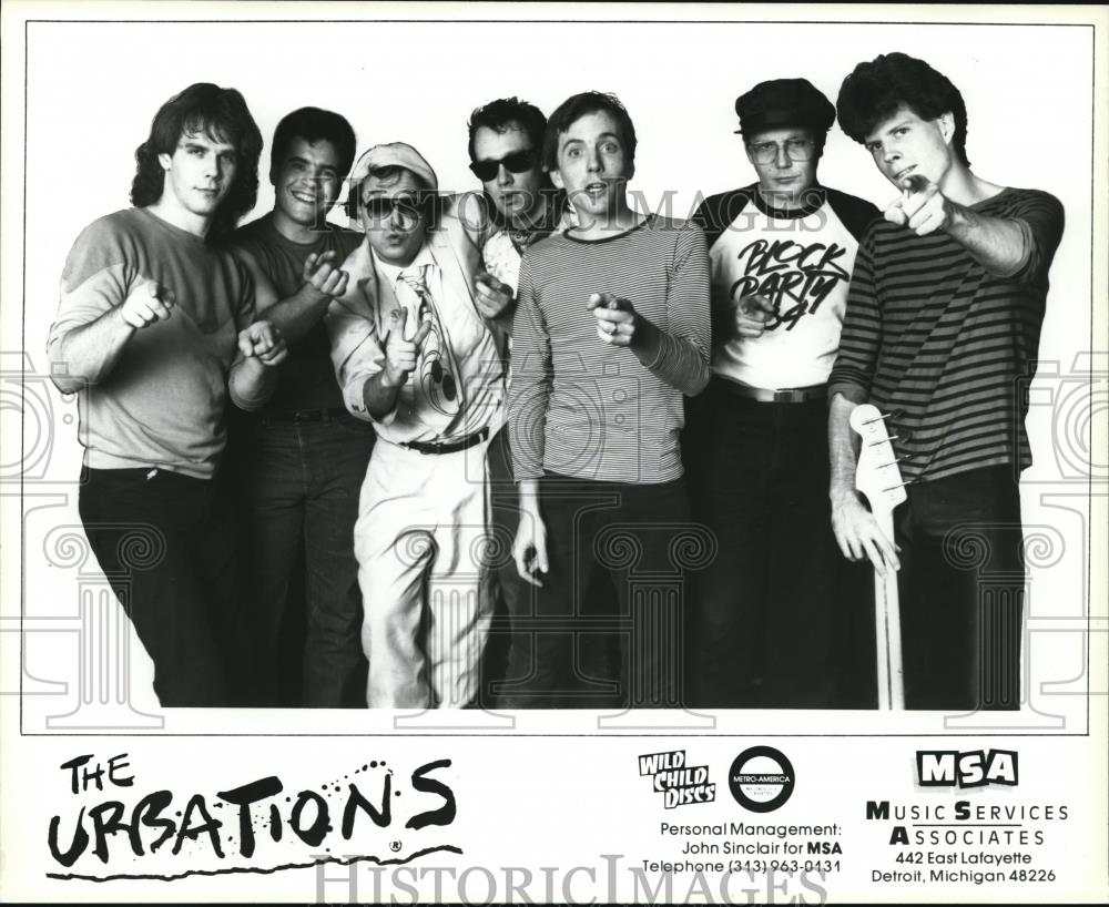 1989 Press Photo The Urbations music group - cvp56339 - Historic Images