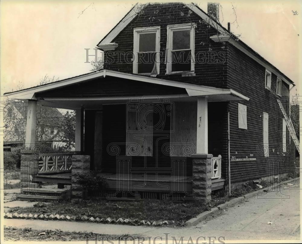 1980 Press Photo The old house renovated and featured in WVIZ series Home, Again - Historic Images