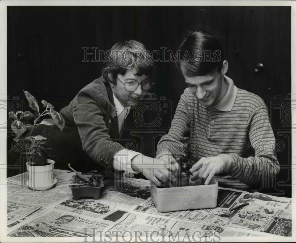 1983 Press Photo Horticultural therapy - 334 - Historic Images