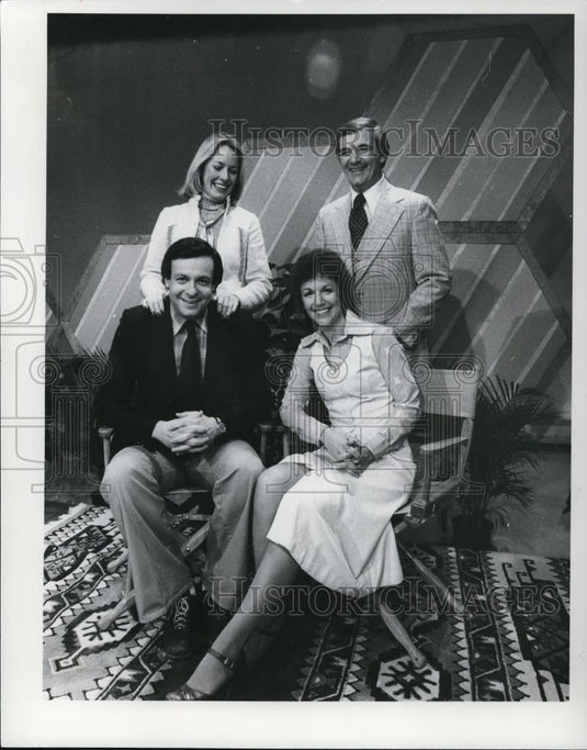 1978 Press Photo Ann Mulligan Dave Buckel Mike Keen Jan Jones of Noon Time - Historic Images