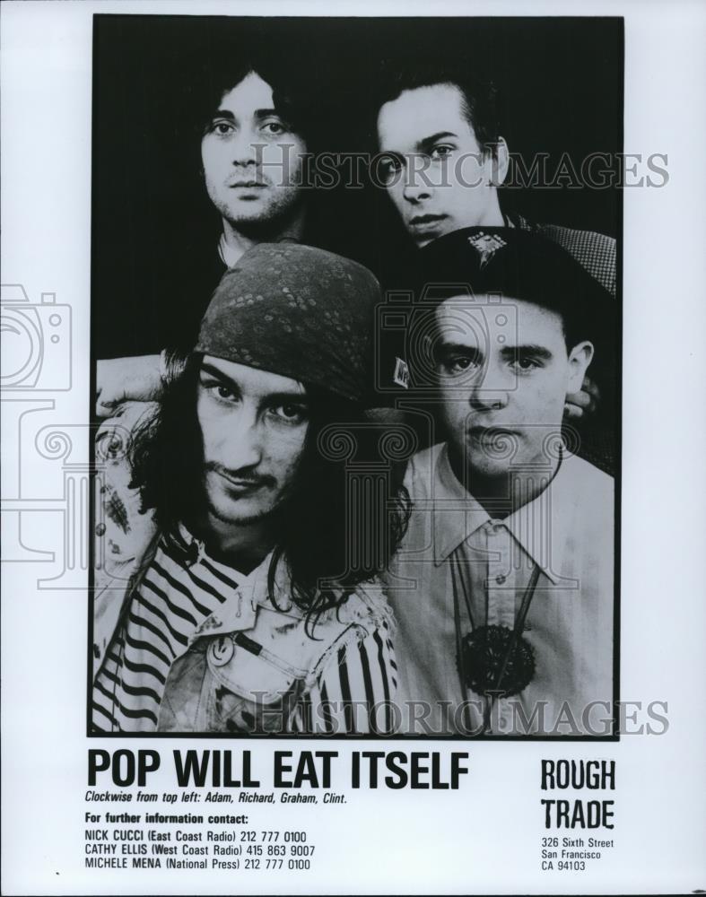Press Photo Adam, Richard, Graham and Clint in Pop Will Eat Itself - cvp58937 - Historic Images