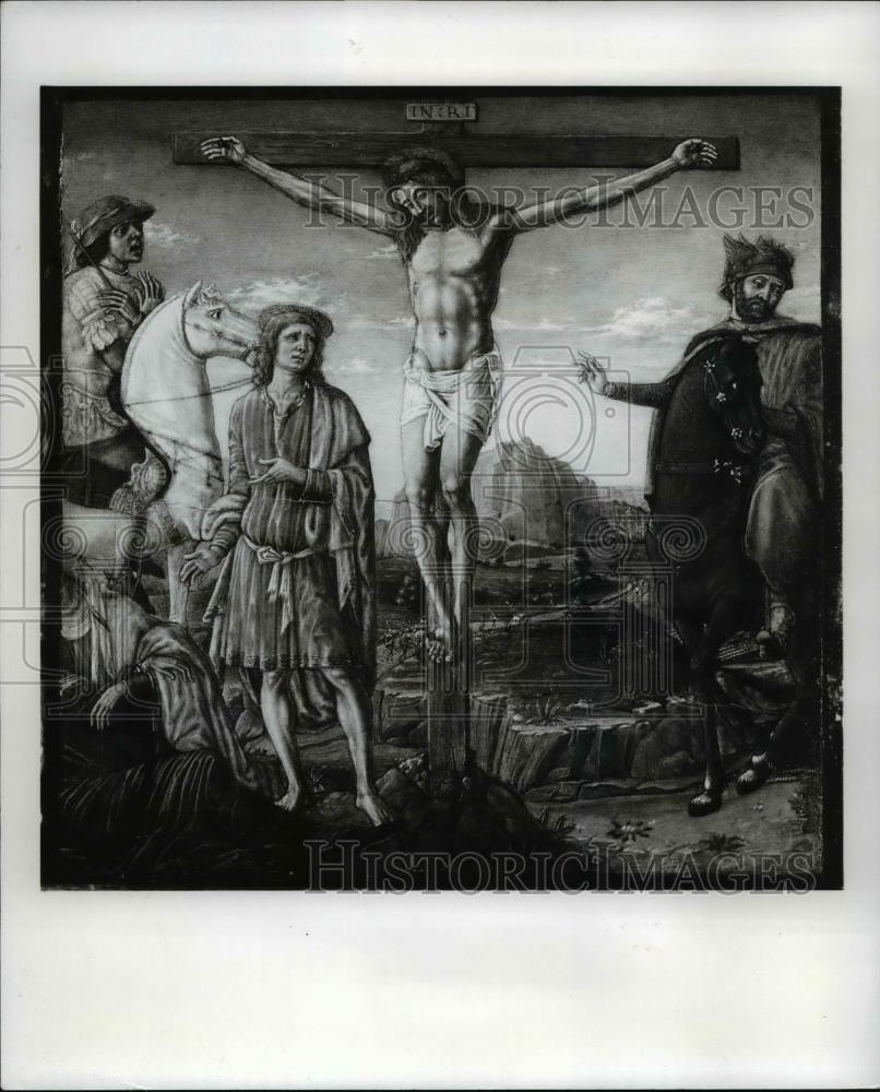 1981 Press Photo The Crucifixion by Matteo di Giovanni di Bartolo - cva59782 - Historic Images