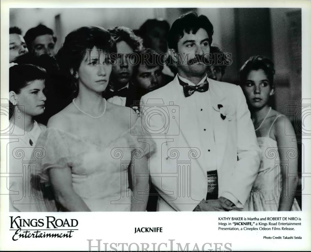 1990 Press Photo Robert De Niro &amp; Kathy Baker in Jacknife - cvp75886 - Historic Images