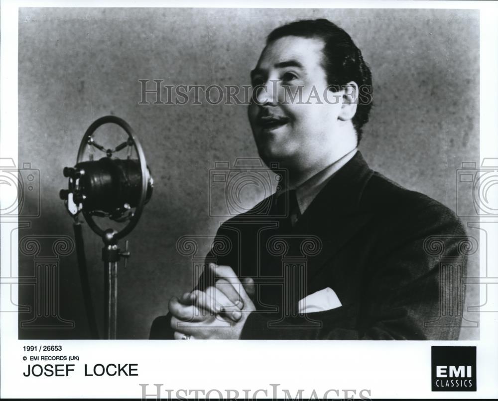 1992 Press Photo Josek Locke Irish Tenor - cvp52970 - Historic Images