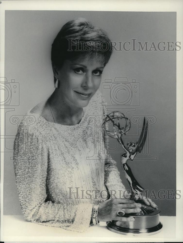 1984 Press Photo Carol Burnett on 36th Annual Emmy Awards Ceremonies - cvp54723 - Historic Images