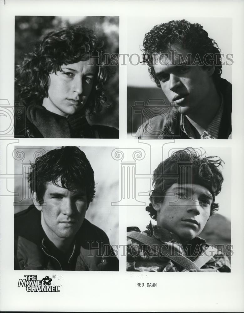 1985 Press Photo Cast of the movie Red Dawn - cvp57909 - Historic Images