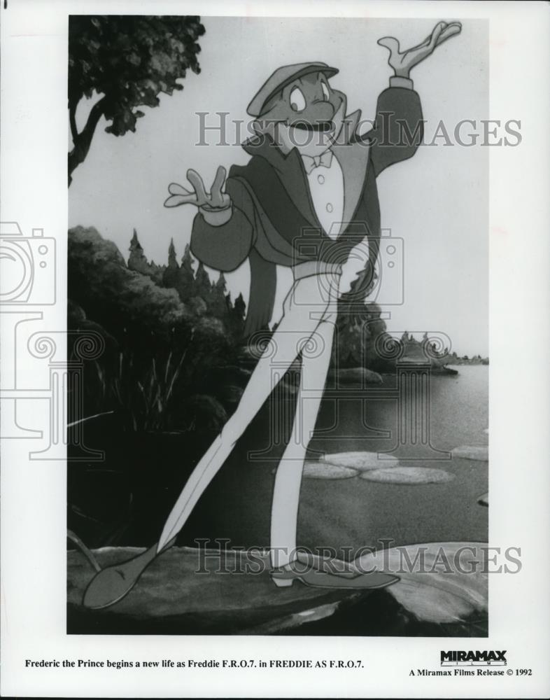 1992 Press Photo Frederic the Prince in &quot;Freddie as F.R.0.7.&quot; - cvp48849 - Historic Images