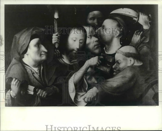 1978 Press Photo Art Painting, Christ Taken Captive - cva59504 - Historic Images