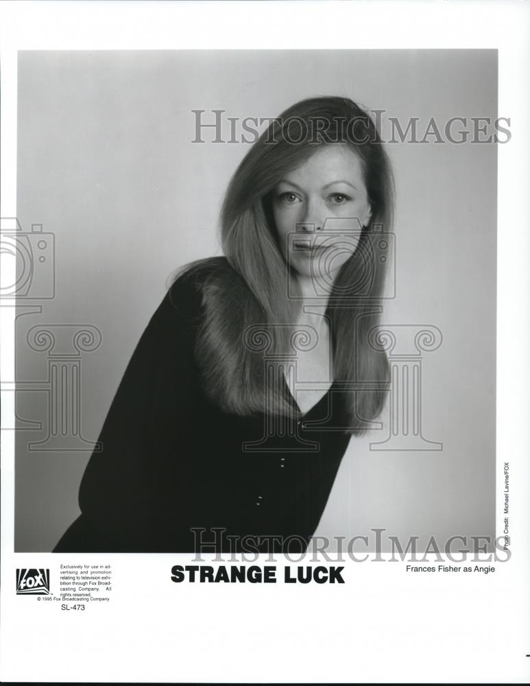 1995 Press Photo Frances Fischer in Strange Luck - cvp47838 - Historic Images