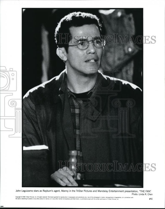1996 Press Photo John Leguizamo stars as Manny in The Fan - cvp42564 - Historic Images