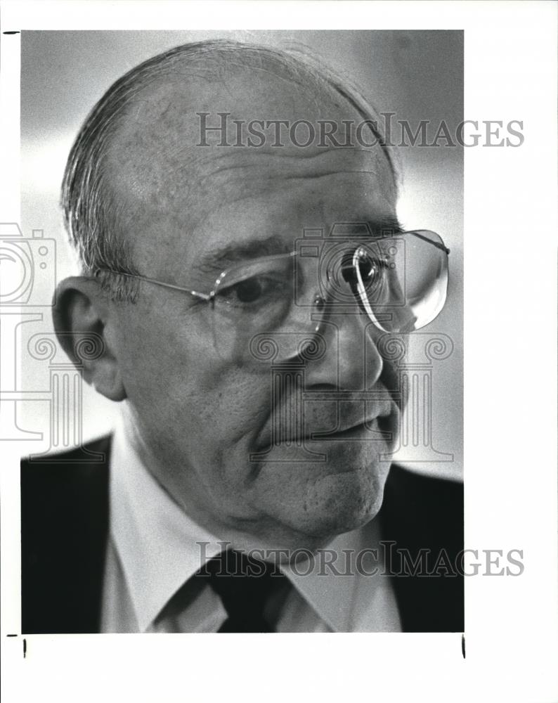 1988 Press Photo William Winpisinger, Pres. of International Assn. of Machinist - Historic Images