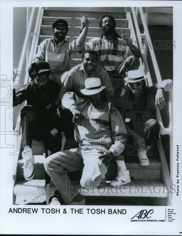 1998 Press Photo Andrew Tosh and the Tosh Band - cvp58909 - Historic Images