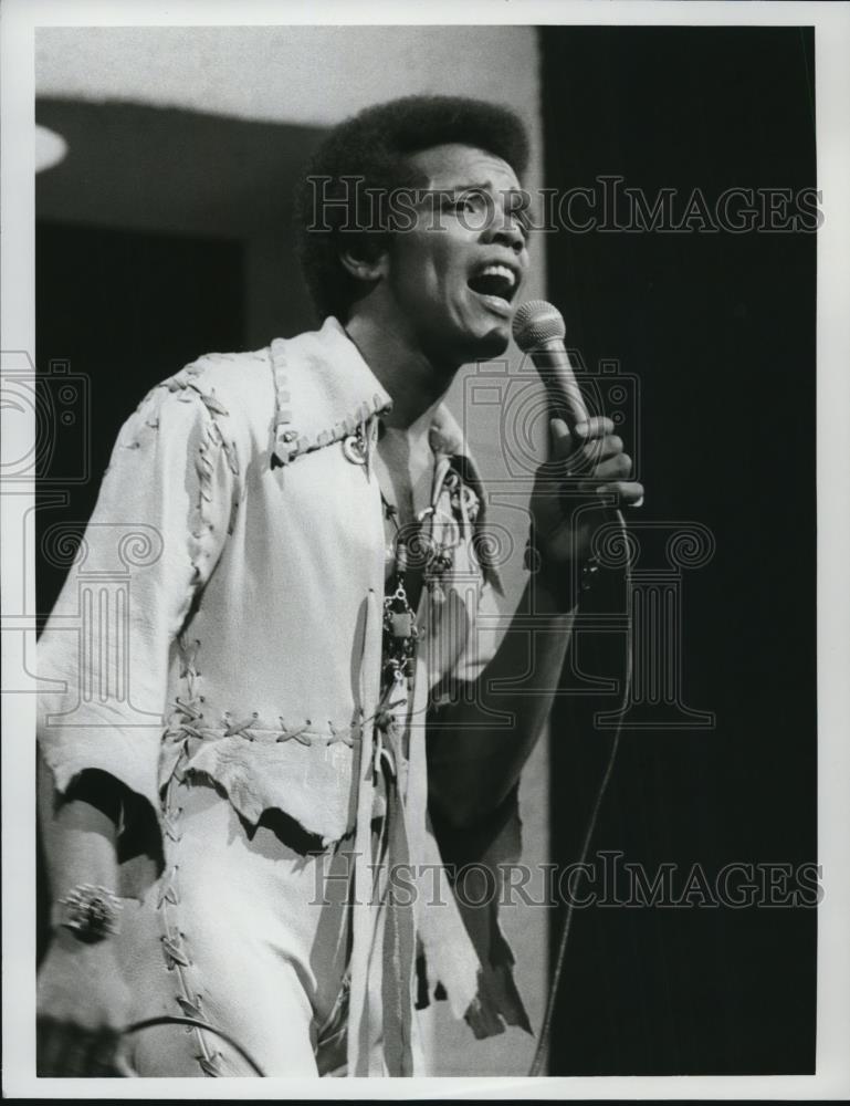 1973 Press Photo Johnny Nash The Midnight Special - cvp58971 - Historic Images