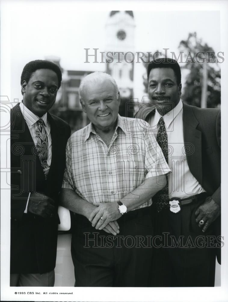 1993 Press Photo Aries Spears Glenn Frey in &quot;South of Sunset&quot; - Historic Images