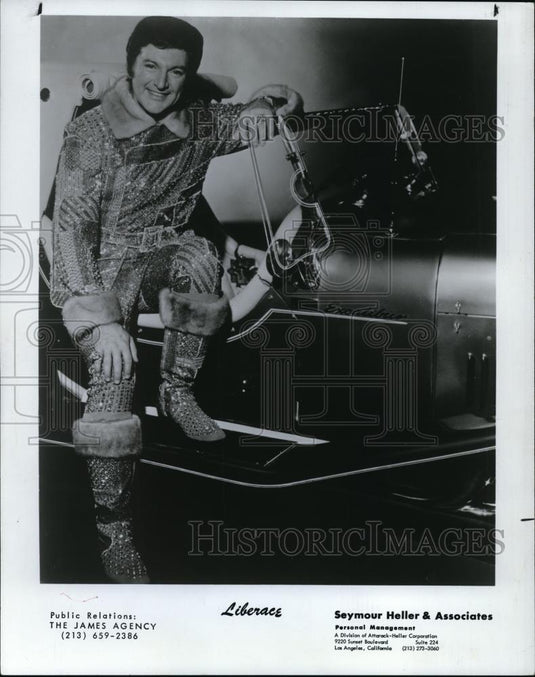 1978 Press Photo Liberace - Historic Images