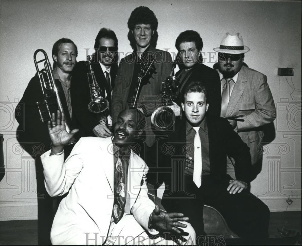 1987 Press Photo Uptown Rhythm Kings at Barney Google&#39;s - cvp56336 - Historic Images