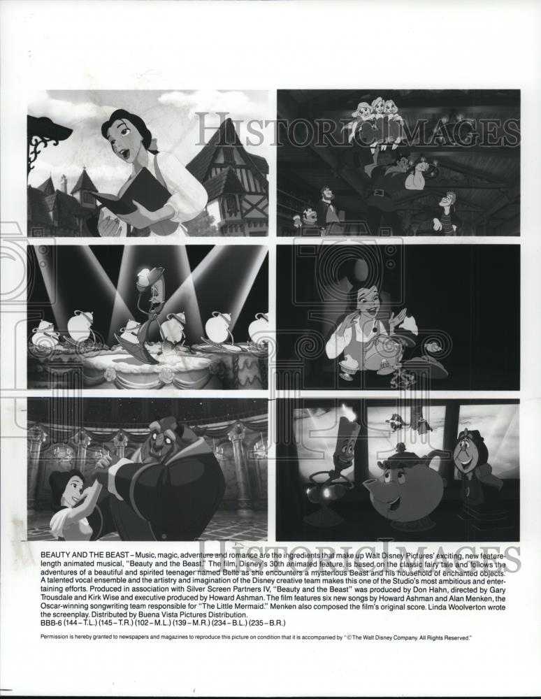 1991 Press Photo Beauty and The Beast - cvp58812 - Historic Images