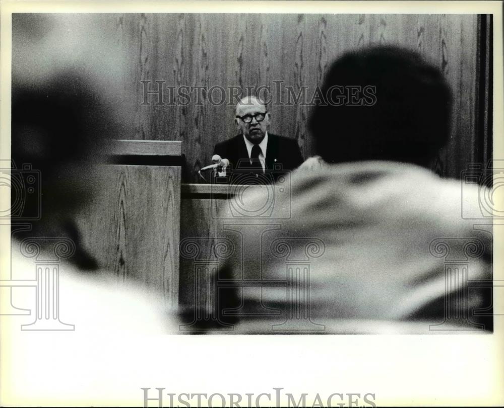 1979 Press Photo John S. Maggy at Carnival Trials - Historic Images