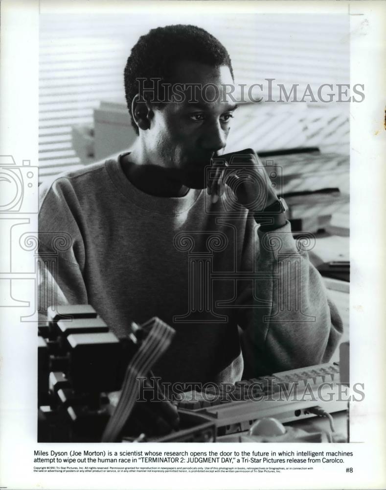 1996 Press Photo Joe Morton in Terminator 2: Judgement Day - cvp55115 - Historic Images