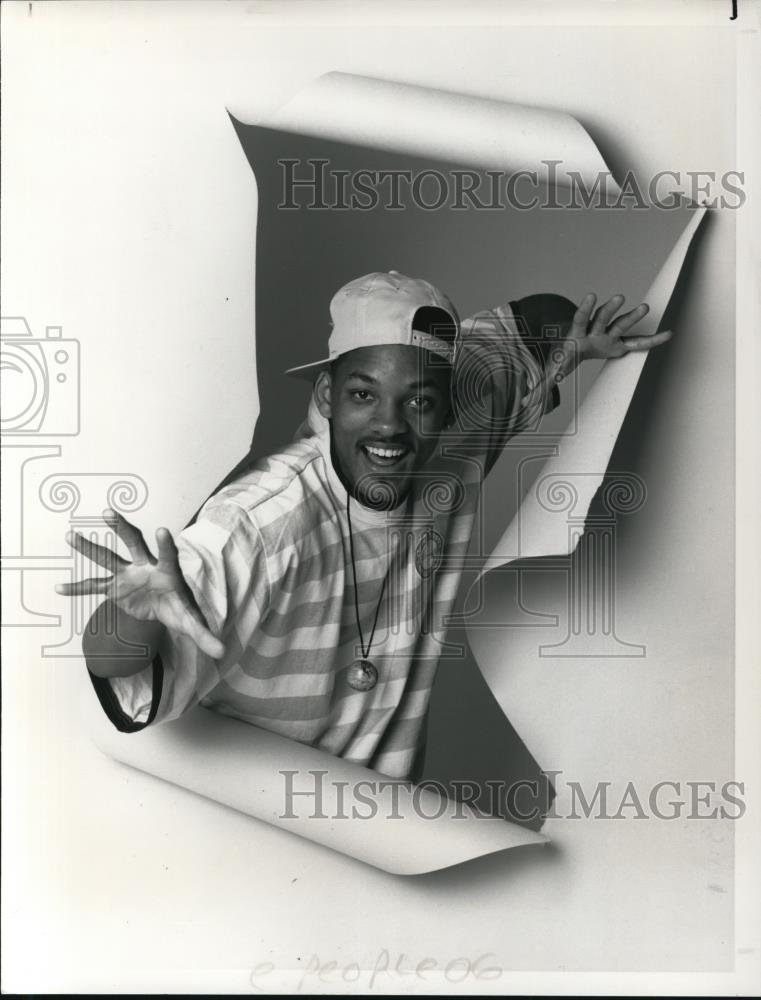 1990 Press Photo Will Smith on Fresh Prince of Bel Air - cvp44563 - Historic Images