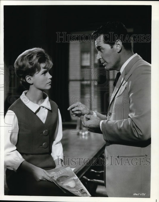1964 Press Photo Lee Remick and James garner in The Wheeler Dealers - Historic Images