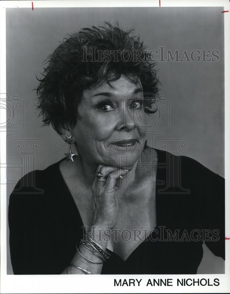 1995 Press Photo Mary Anne Nichols - Historic Images