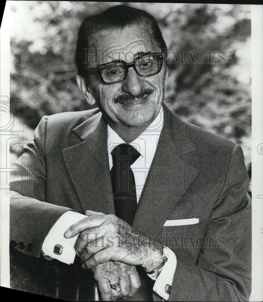 1982 Press Photo Jan Peerce Tenor Soloist Opera Singer - cvp49826 - Historic Images
