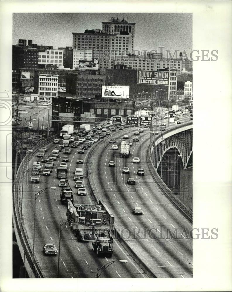 1985 Press Photo Highways - Historic Images