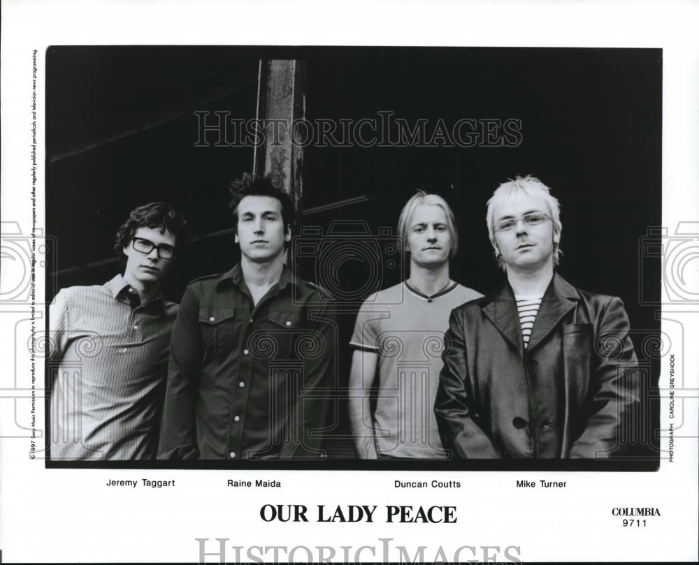 Press Photo Our Lady Peace - cvp72527 - Historic Images