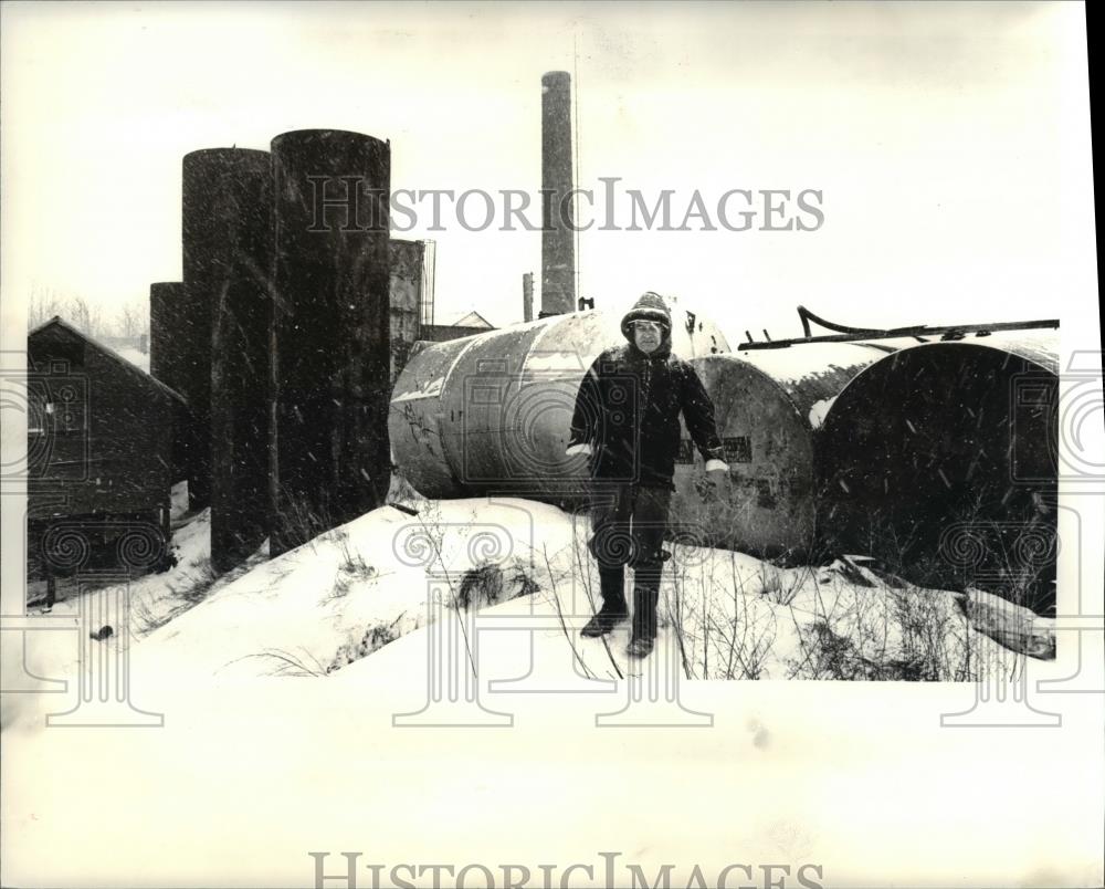 1981 Press Photo Laskin Oil Co - Historic Images