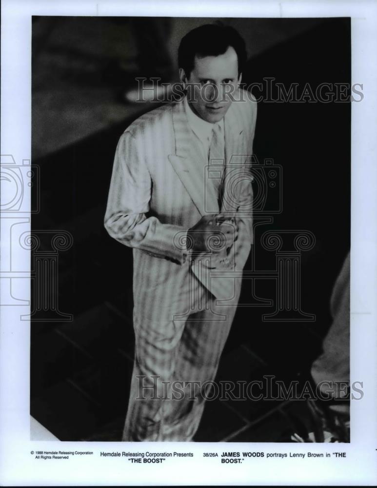 1988 Press Photo James Woods in The Boost - cvp75451 - Historic Images