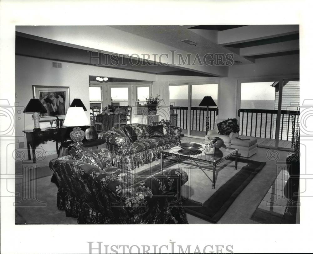 1987 Press Photo Cashelmara Model Suite at Bay Village - 494 - Historic Images