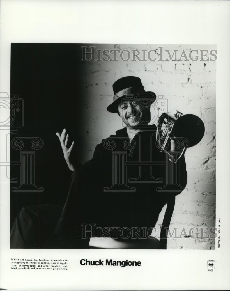 1988 Press Photo Chuck Mangione - Historic Images