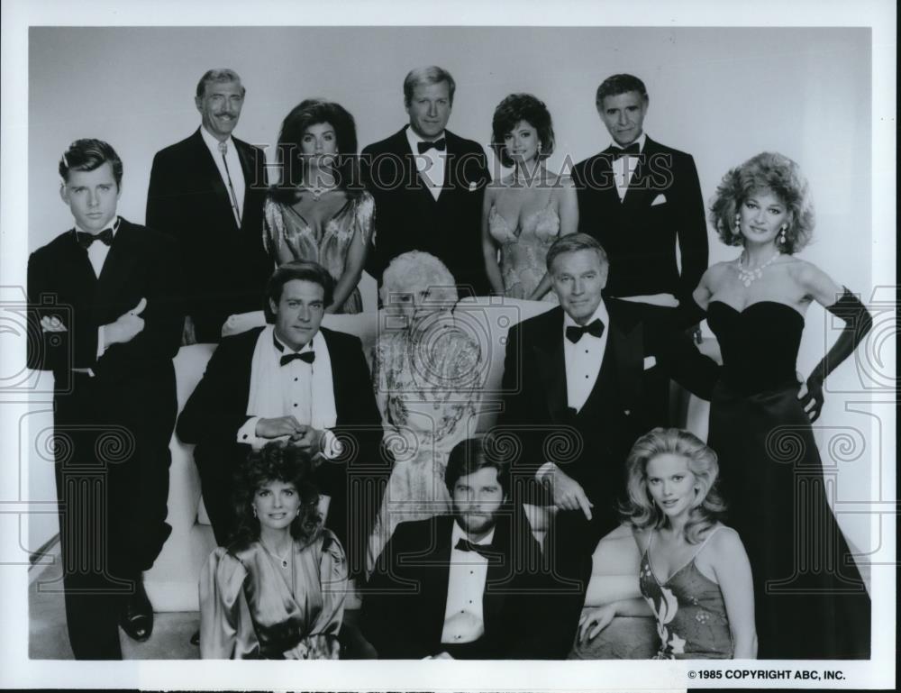 1985 Press Photo Cast of Dynasty II: The Colbys - cvp43158 - Historic Images