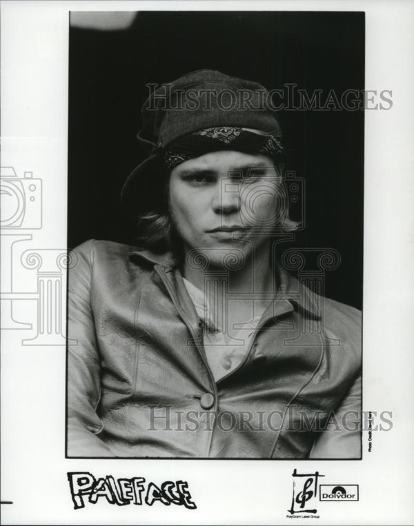 Paleface Singer 1992 Press Photo Singer PaleFace - cvp50468 - Historic Images