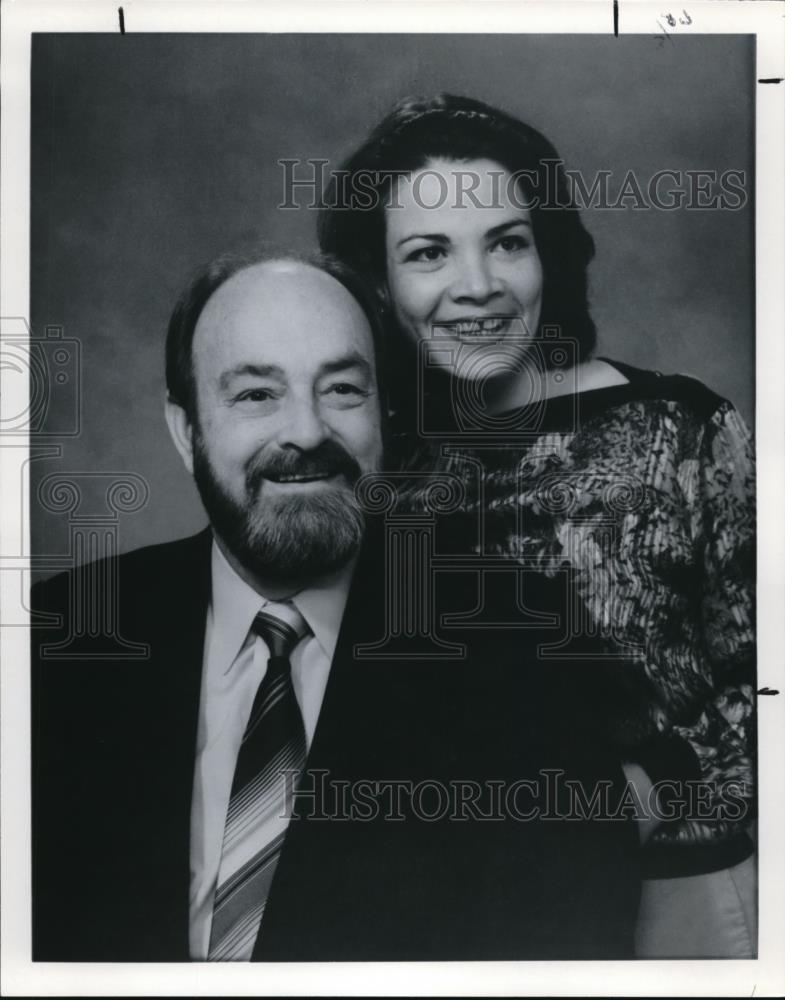 1987 Press Photo Ray and Kim Fox Wischmeier - Historic Images
