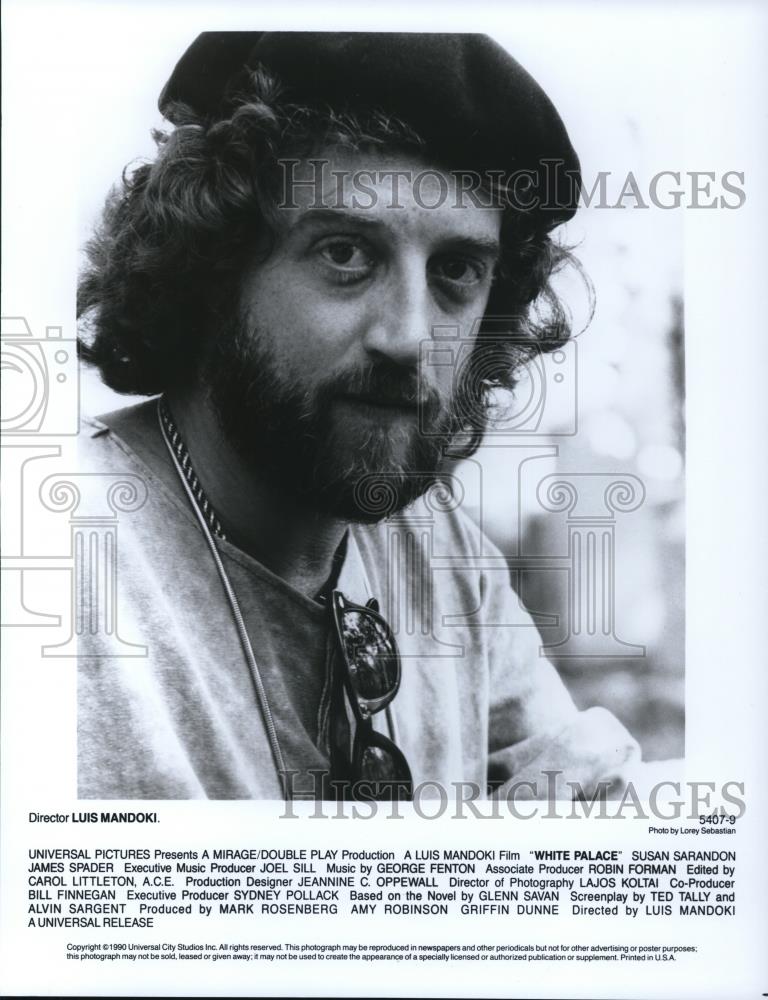 1991 Press Photo Luis Mandoki, director - Historic Images