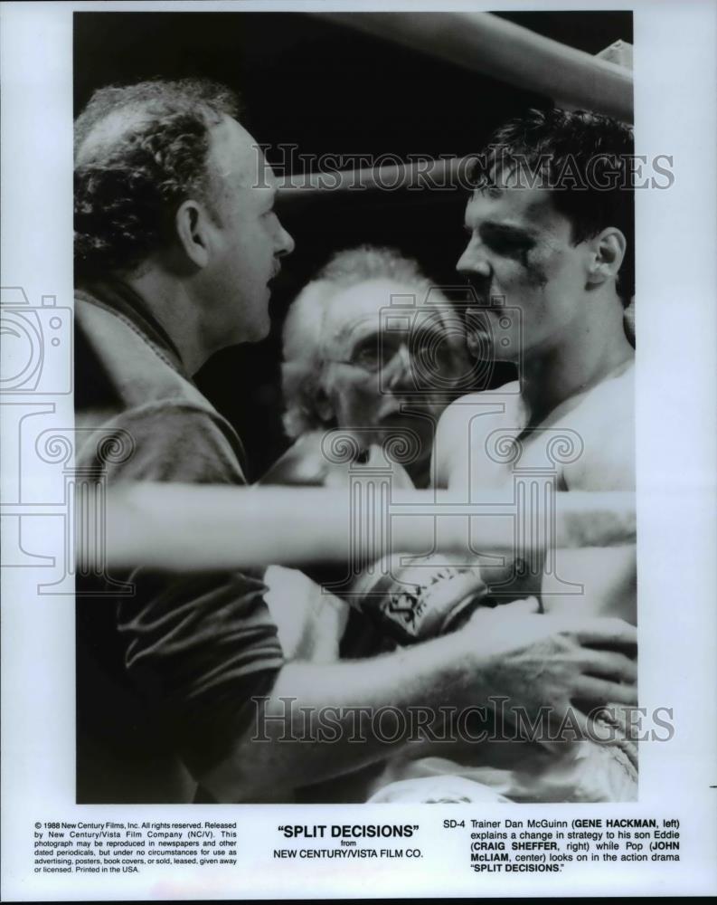 Press Photo New Century presents Split Decisions with Gene Hackman and Craig - Historic Images
