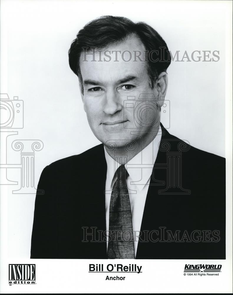 1994 Press Photo Bill O'Reilly Anchor - cvp68202 - Historic Images