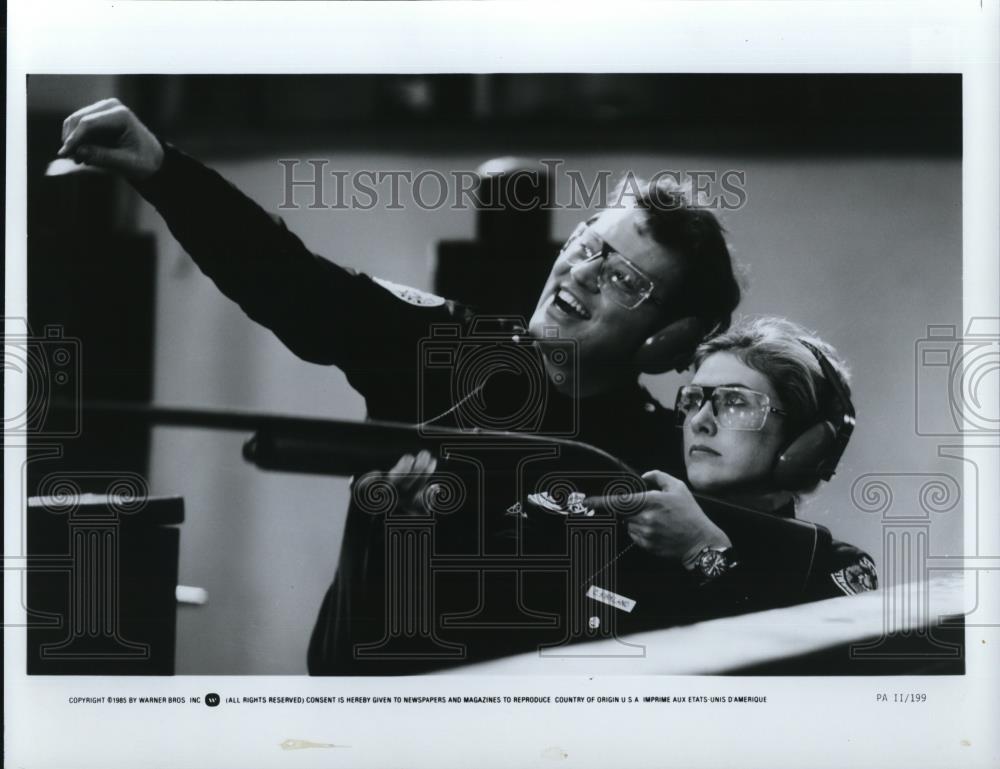 1986 Press Photo Scene from Police Academy II - cvp41530 - Historic Images