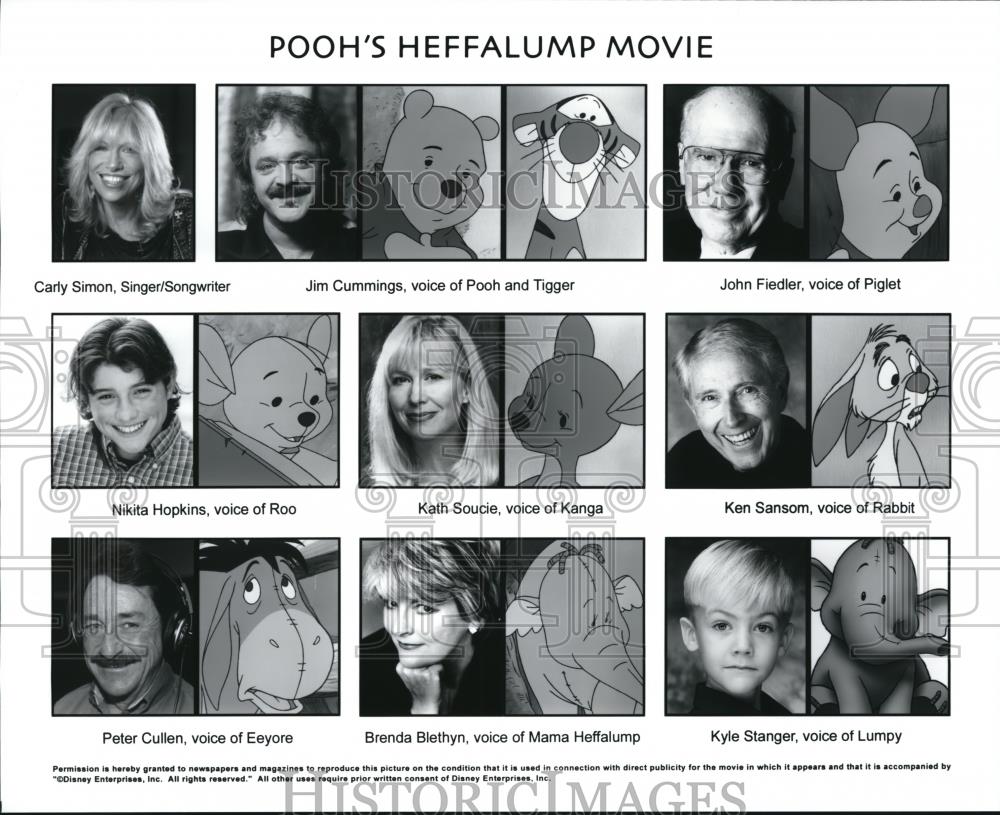 Press Photo Pooh&#39;s Heffalump Movie - cvp72545 - Historic Images